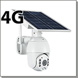 Уличная поворотная 4G камера Link Solar S11-4GS с солнечной батареей