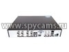 8ми канальный гибридный видеорегистратор SKY-2708-8M с поддержкой камер 4K - задняя панель с разъемами
