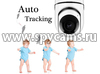 Поворотная Wi-Fi IP видеоняня Amazon-288С-8GS автоматический поворот
