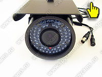 Проводная уличная CCD камера ночного видения (цветная): JK-770Z