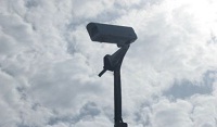 Установка камер наблюдения на столбах